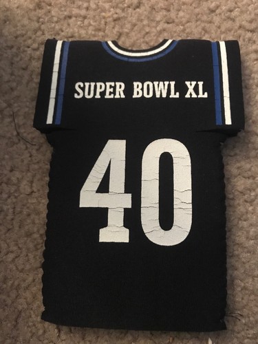 NFL SUPERBOWL XL DETROIT THE ROAD TO FORTY BOTTLE KOOZIE - Bild 2 von 2