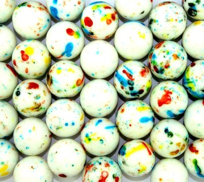 Speckled Mini Jawbreakers Candy 2 LBs Bulk Vending Machine Candies