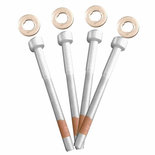 For MERCEDES E220 CDI Injector Bolt and Washer Seal Kit 4 Piece A0009902907 - Picture 2 of 8