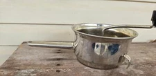 Foley Food Mill, canning supplies, metal Jelly Press, Hand Crank Food Processor