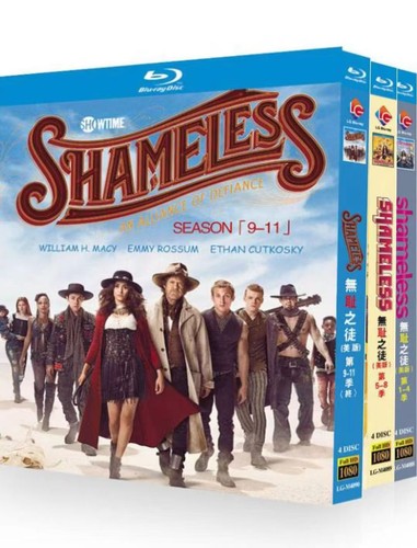 Shameless Season 1-11: 12-Disc All Region New Box Set - Afbeelding 1 van 1