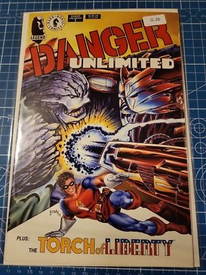 unlimited comic book Danger Unlimited