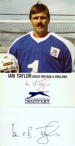 Ian Taylor:Olympia Gold 1988,Bronze 1984 Hockey GBR