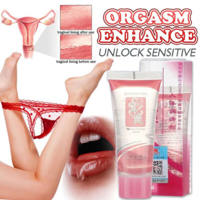 2X Women Sex Lube Orgasmic Gel Vaginal Tightening Cream Sexual Stimulant  Climax | eBay