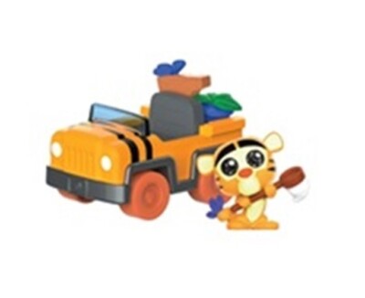DISNEY DOORABLES SERIES 3 LET'S GO ROAD TRIP VEHICLE TIGGER RARE NEW OPEN 