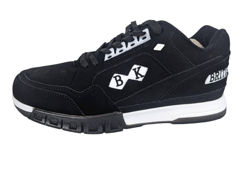 British Knights Metros Herren Turnschuhe Freizeitschuhe - schwarz - Größe 8,5D - Bild 6 von 8