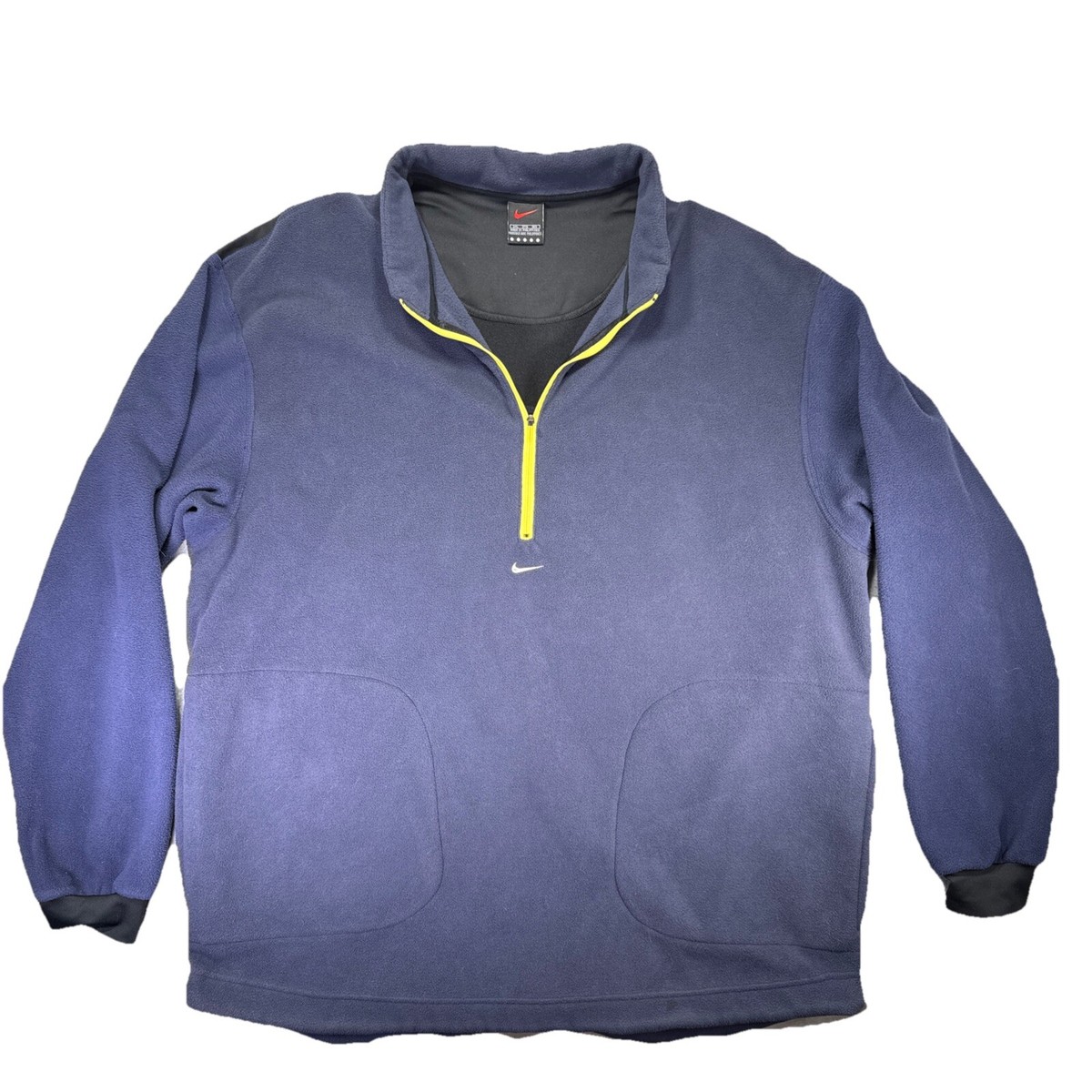 ジャケット・アウター 90s~ NIKE design half zip pullover  L Vintage 90s Nike Half Zip Pullover Hoodie Jacket Windbreaker