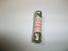 BOX OF 56 NOS GOULD SHAWMUT TRI-ONIC FUSE TRM25  5920-01-248-8385
