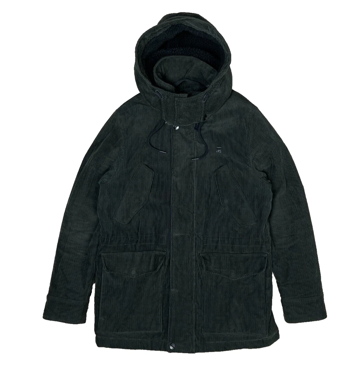 Vodan teddy padded store hooded jacket