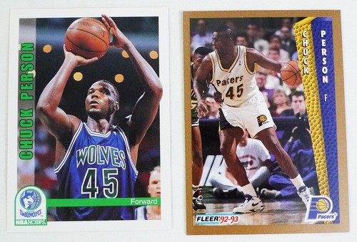 NBA Chuck Person Basketball Trading Card Set