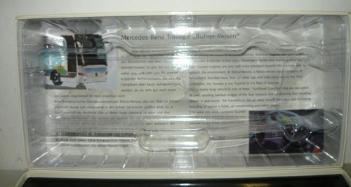 Originaler LEERKARTON für Minichamps 439030181, MB Travego "Bührer-Reisen", 1/43 - Bild 4 von 5