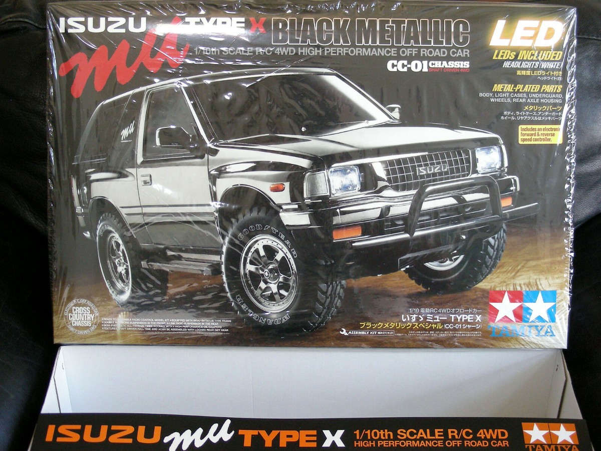 Limited Tamiya 47383 CC01 Isuzu MU Type-X BLACK METALLIC