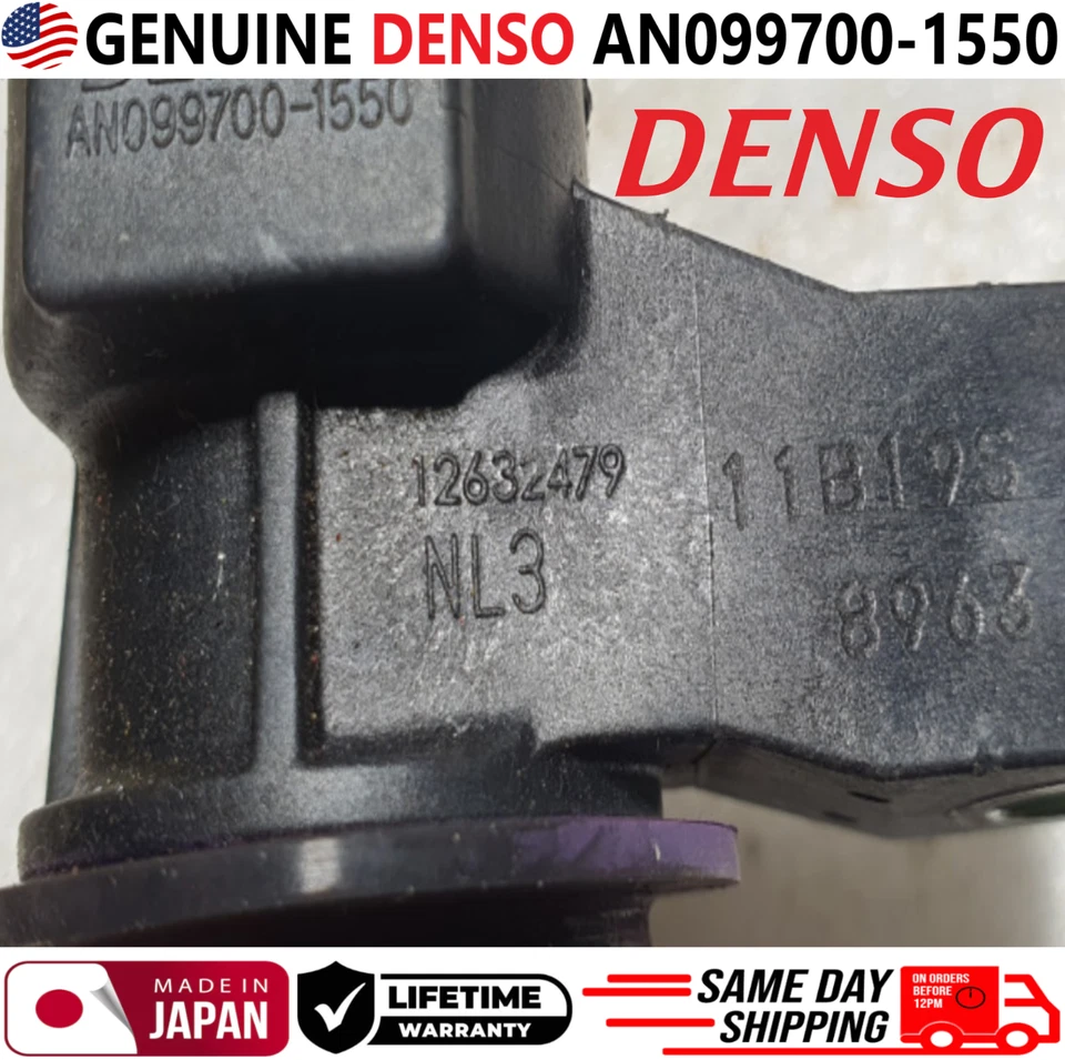 GENUINE DENSO Ignition Coils For 2007-2019 Cadillac Chevrolet GMC, AN099700-1550 - Image 4 of 4