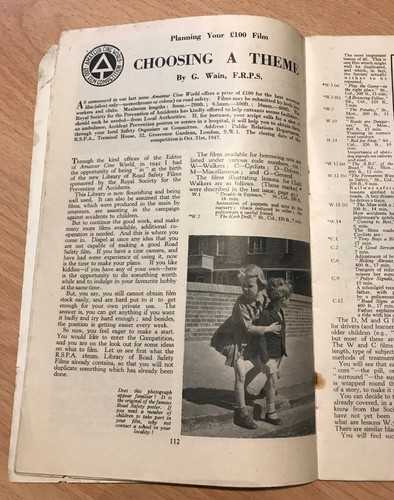 Amateur Cine World Magazine – March 1947 – Vintage Cinema Collectors Issue - Picture 5 of 7