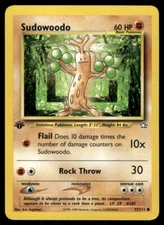 Pokemon Tcg Neo Genesis WOTC NM Regular Sudowoodo [1st Edition] #77