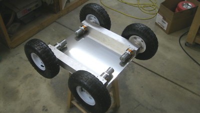 Robotics Kit - Base Chassis w/ Wheels, Gear Box, Radio Control, Camera Platform