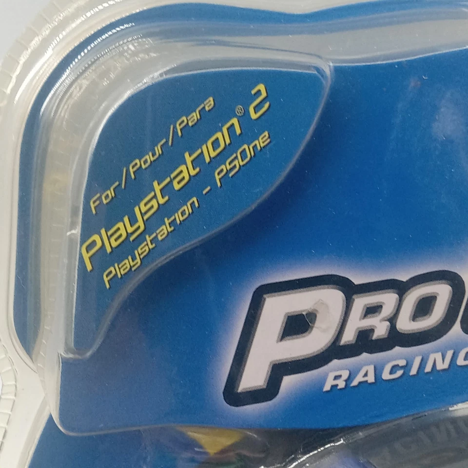 PlayStation 2 Pro Mini 2 Racing Wheel PS2 Intec NIP Brand New Sealed - Image 4 of 4