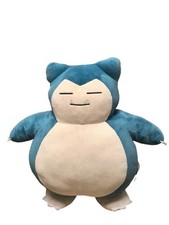 18" JAZWARES Pok mon Snorlax Jumbo Plush Pillow Stuffed Toy 2023 EUC