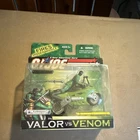 Hasbro G.I. Joe Valor vs Venom Kamakura Action Figure Boxed w/ Green Motorbike
