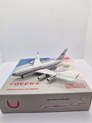 Phoenix Models 1:400 Rossiya SLO RA-96023 Ilyushin IL-96-300 Modellflugzeug
