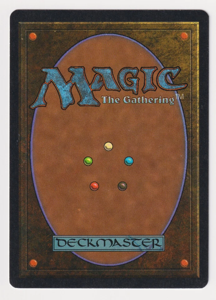 Signed Burrowing LP Unlimited Edition Artist Mark Poole 1993 MTG Magic Uncommon! - Image 2 of 2