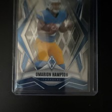 2025 Panini Phoenix Rookies Omarion Hampton #192 Los Angeles Chargers NFL