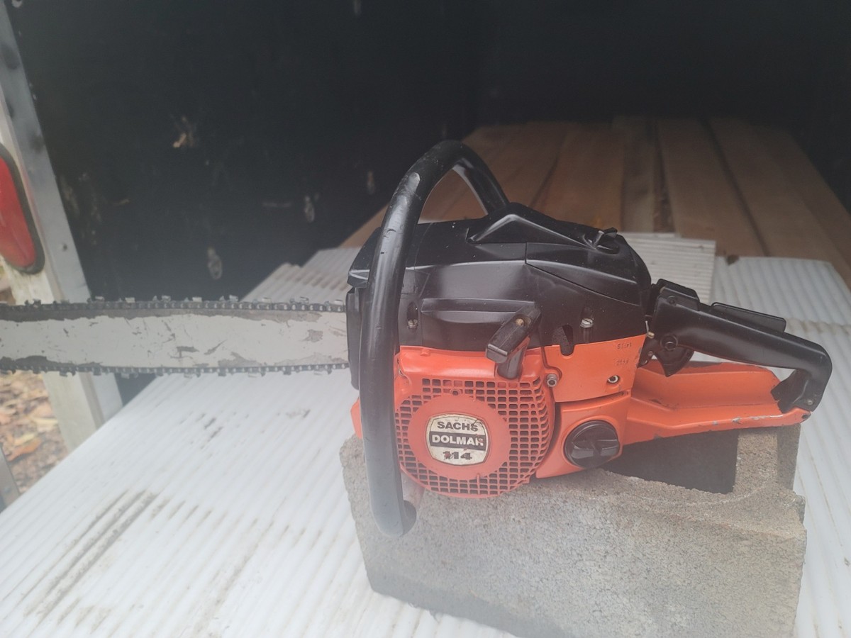 Sachs Dolmar 114 Chainsaw OEM Saw,Runs Great, Comes With Bar/chain