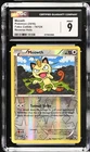 Meowth 74/124 Reverse Holo Fates Collide Pokemon CGC 9 Mint