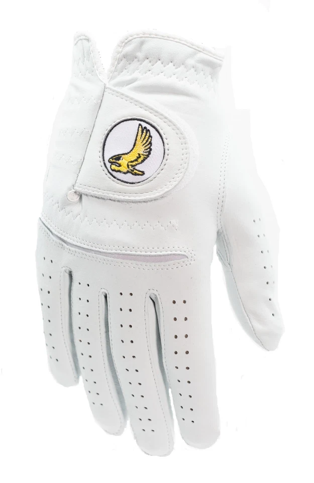 Golf Glove 3 Pack Genuine 100% Cabretta Leather Golden Eagle Golf Free Fast Ship - Image 2 of 4