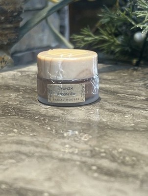 Bronze Moon Dip Iridescent Facial Mousse with Peptides & Retinol  .2 oz/jar