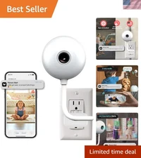 Indoor Security Camera with AI Alerts, Night Vision & Two-Way Communication