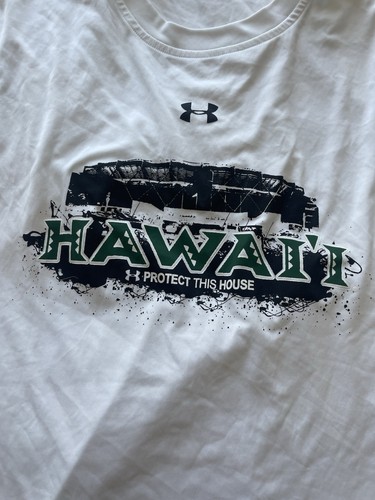 University of Hawaii Warriors Football ‘Protect This House’ Athletic Shirt L - Bild 2 von 4