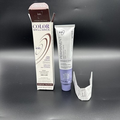 ion Color Brilliance Intense Neutrals Permanent Hair Color 4NN-4.00