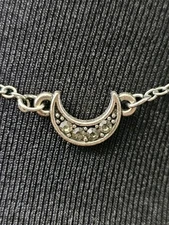Paparazzi "Promise The Moon" Crescent Moon Pendant Necklace, Dainty Fashion...