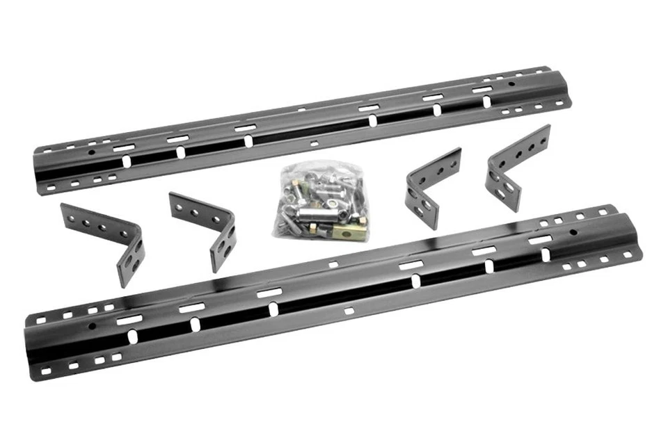 For Dodge D150 1977-1979 Reese 10-Bolt Design 5th Wheel Rails w Installation Kit Foto 3 de 4
