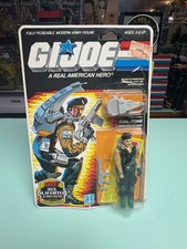 1986 G.I. Joe Dial Tone Sgt Slaughter Sticker MOC Original partial opened