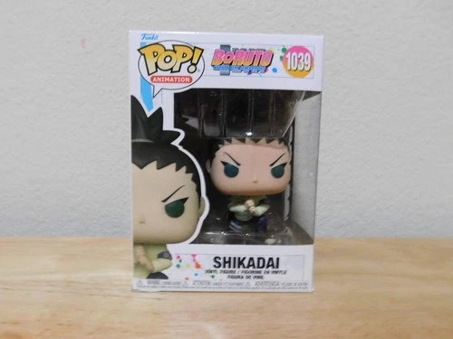 New Funko Pop Animation Boruto Naruto Next Generations #1039 Shikadai figure