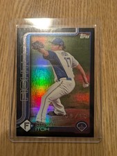 Hiromi Itoh 2025 Topps NPB #181 Black Foil 08/10