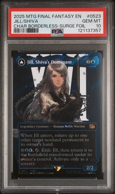 2025 MTG FINAL FANTASY #0523 JILL, SHIVA'S DOMINANT/SHIVA, WARDEN