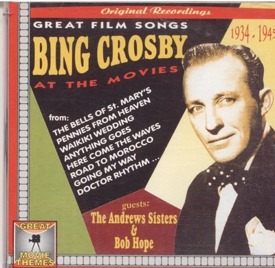 At the Movies Bing Crosby CD Free UK P&P Value Guaranteed Fast Dispatch