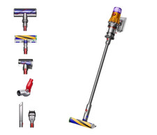 Dyson V12 Detect Slim Absolute Kabelloser Staubsauger - Nickel Satin Gelb...