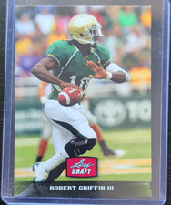 Leaf 2012 Draft Robert Griffin III RGIII-1 Rookie Baylor Bears Football Card. rookie card picture