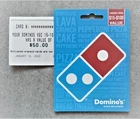 $50 DOMINO'S PIZZA GIFT CARD + Activation Receipt - No Expiration USA Nationwide
