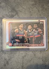 2025-26 Topps - Checklist Cade Cunningham, Tobias Harris, Tim Hardaway Jr. #279