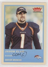 2004 Fleer Tradition Blue Jason Elam #290 1k3