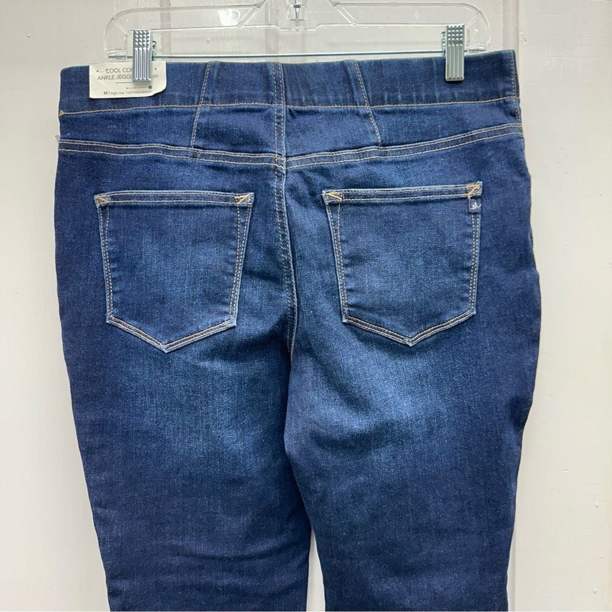 NWT Maurices ankle jegging denim skinny jeans high rise stretch women's medium View 4