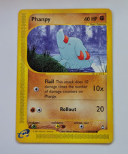 Phanpy 100/147 Aquapolis Regular Common Non Holo Vintage Pokemon Card LP on eBay