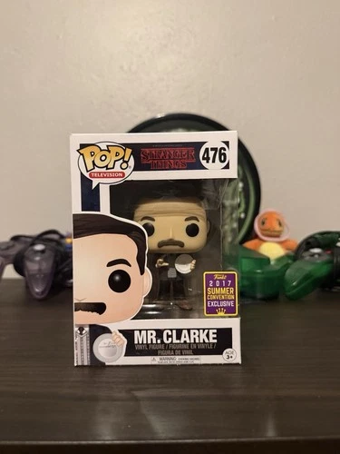 Funko Pop! Vinyl: Mr. Clarke #476 Stranger Things 2017, SDCC Exclusive