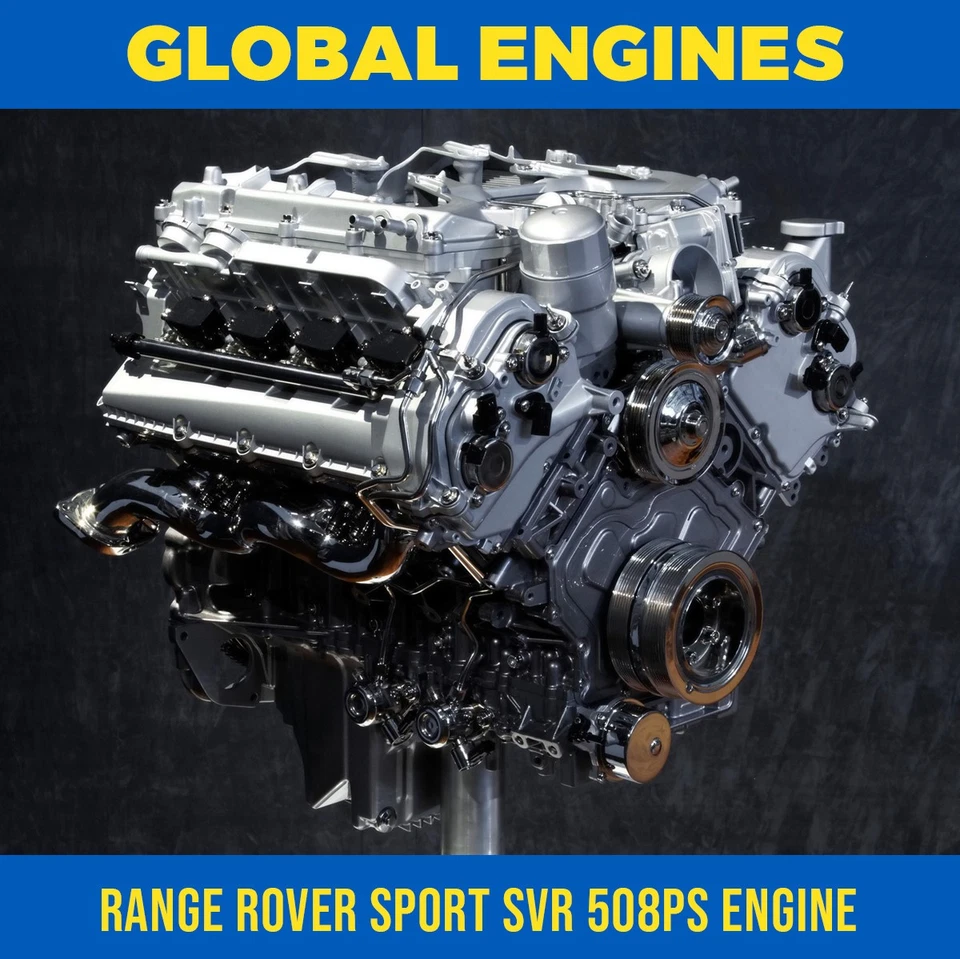 Range Rover Sport SVR AJ133 508ps 2015+ Engine Supply And Fit - Image 1 of 1