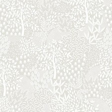 Tempaper Folk White Woodland Fantasy Removable Peel and Stick Wallpaper, 20 i...